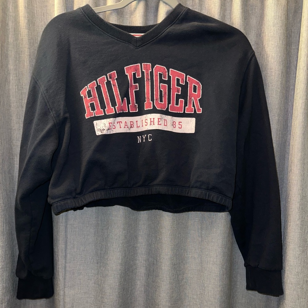 Vintage Tommy Hilfiger Cropped Sweater